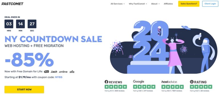 FastComet Review – Still my first recommended WordPress Hosting in 2024