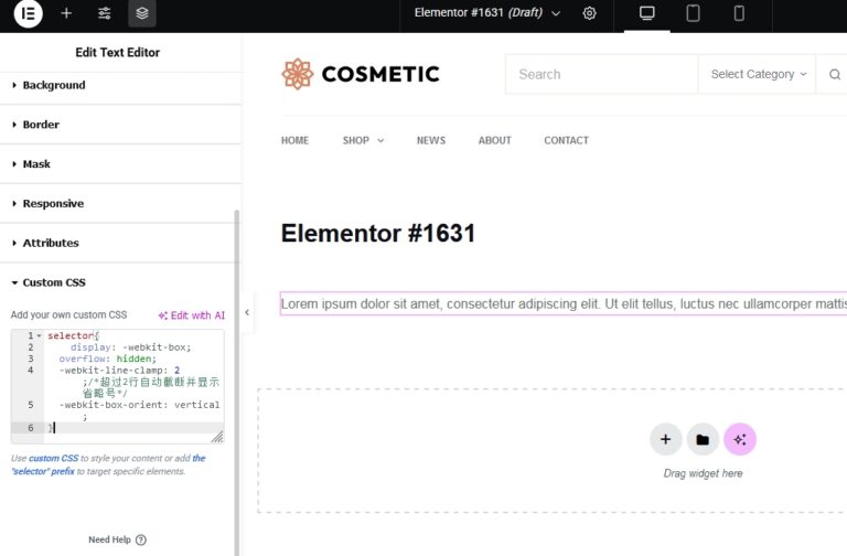 How to Control Text Line Count with CSS?